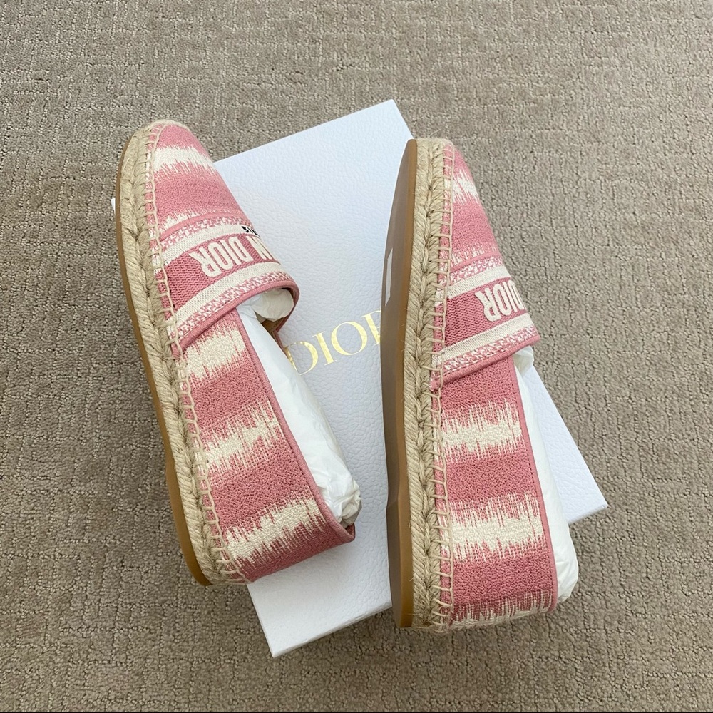 Dior Granville Espadrille Size 39 - Picture 4 of 9